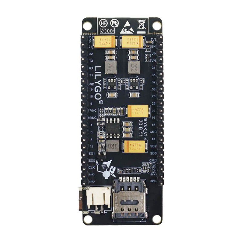 Ttgo t call esp32 with sim800l gprs module